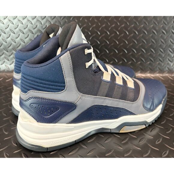 Adidas Adiprene Plus Navy Blue White D69475 Mens High Top sneakers size 12 - Picture 4 of 8
